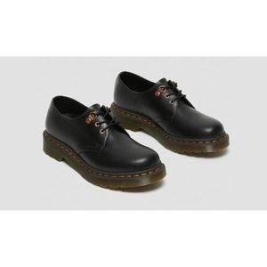 DR. MARTENS 1461 HARDWARE LEATHER size6 Rose Gold Ankle Shoes Boots